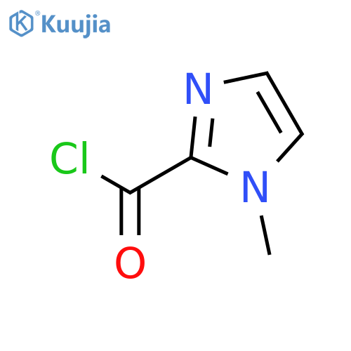 1-methyl-1H-imidazole-2-carbonyl chloride structure