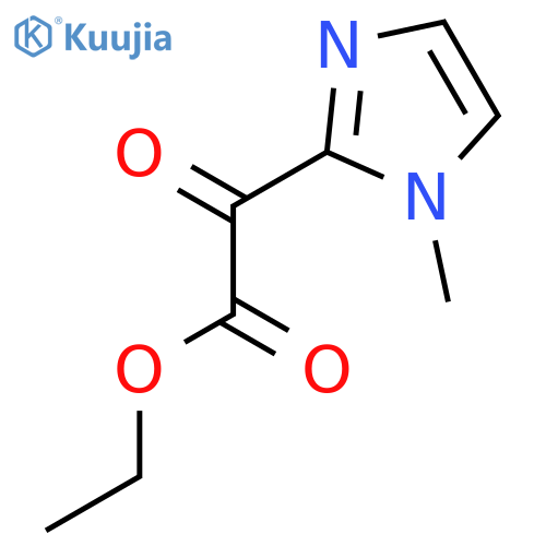 Ethyl 2-(1-Methylimidazol-2-yl)-2-oxoacetate structure