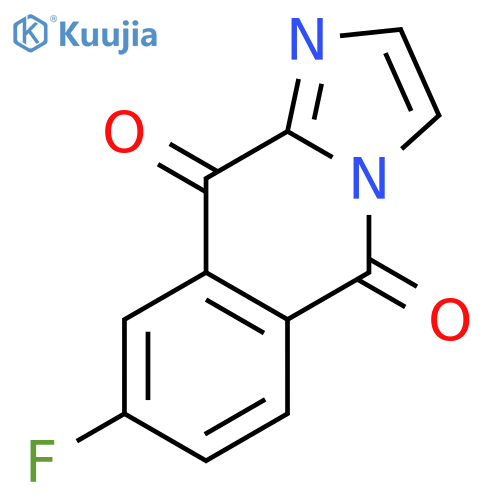Imidazo[1,2-b]isoquinoline-5,10-dione, 8-fluoro- structure