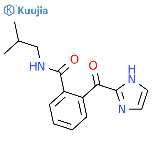 Benzamide, 2-(1H-imidazol-2-ylcarbonyl)-N-(2-methylpropyl)- structure