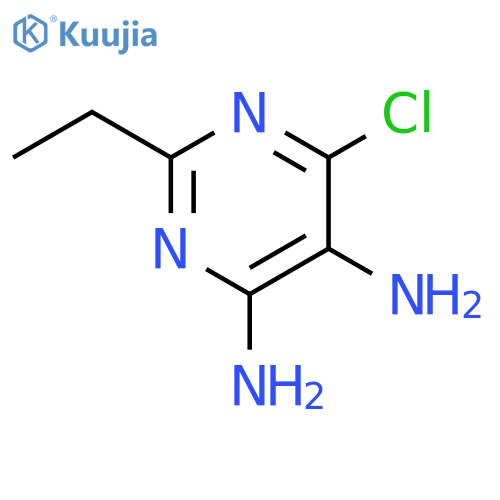 4,5-Pyrimidinediamine,6-chloro-2-ethyl- structure
