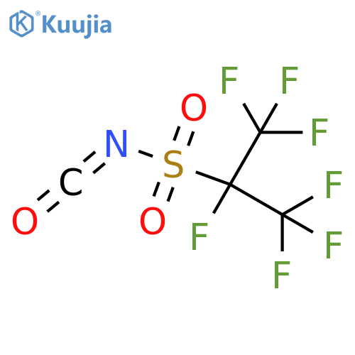 2-PROPANESULFONYL ISOCYANATE, 1,1,1,2,3,3,3-HEPTAFLUORO- structure