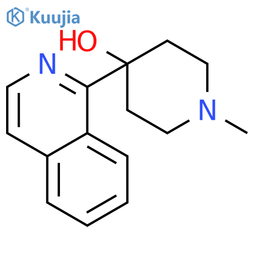4-Piperidinol,4-(1-isoquinolinyl)-1-methyl- structure