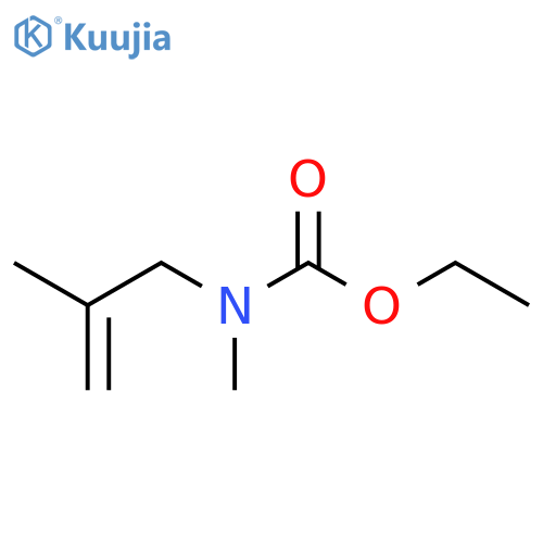 Carbamic acid, methyl(2-methyl-2-propenyl)-, ethyl ester structure