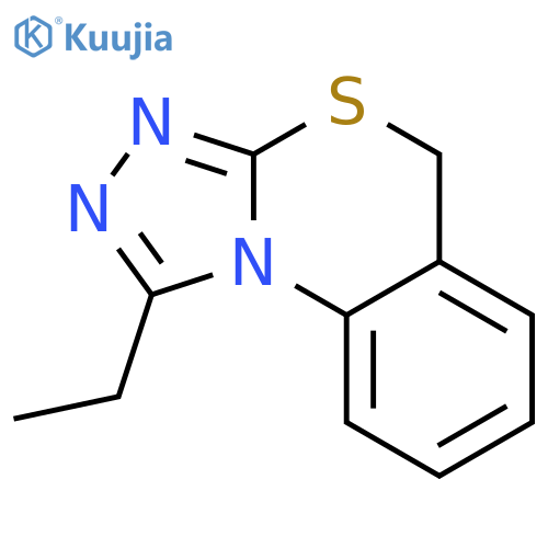 5H-[1,2,4]Triazolo[4,3-a][3,1]benzothiazine, 1-ethyl- structure