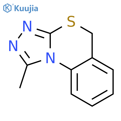 5H-[1,2,4]TRIAZOLO[4,3-A][3,1]BENZOTHIAZINE, 1-METHYL- structure
