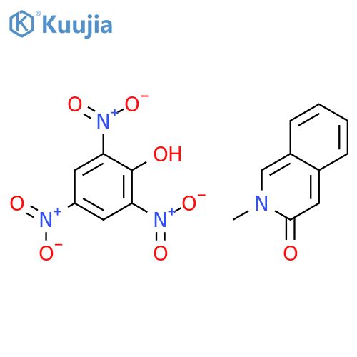 3(2H)-Isoquinolinone, 2-methyl-, compd. with 2,4,6-trinitrophenol (1:1) structure