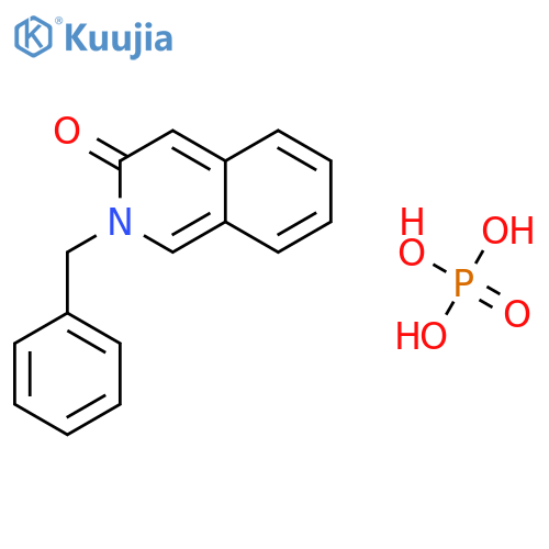 3(2H)-Isoquinolinone, 2-(phenylmethyl)-, phosphate (1:1) structure