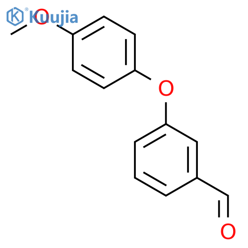 3-(4-Methoxyphenoxy)benzaldehyde structure
