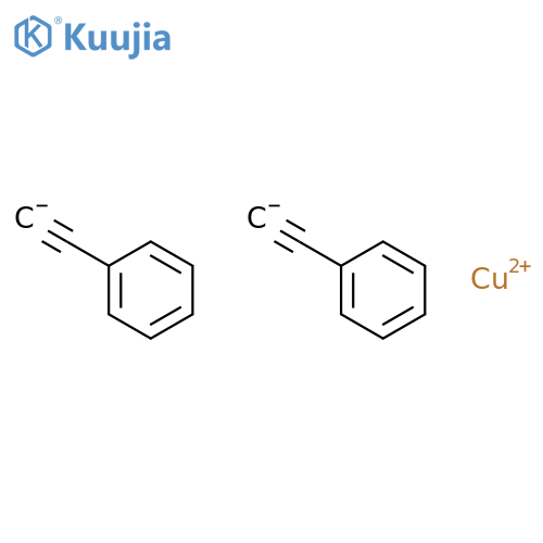 Copper;ethynylbenzene structure