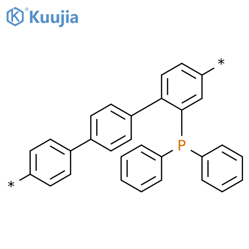 Poly[2-(diphenylphosphino)[1,1':4',1''-terphenyl]-4,4''-diyl] structure
