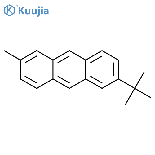 Anthracene, 2-(1,1-dimethylethyl)-6-methyl- structure