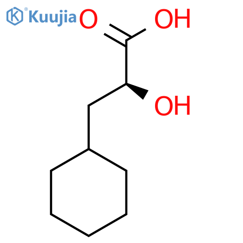 (2S)-3-cyclohexyl-2-hydroxy-propanoic acid structure