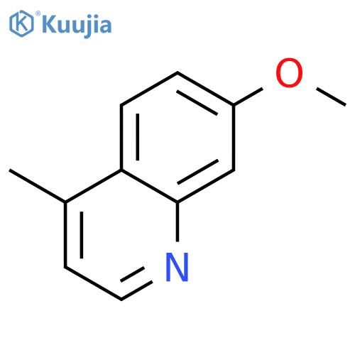 7-Methoxy-4-methylquinoline structure