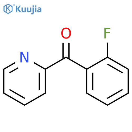 Methanone,(2-fluorophenyl)-2-pyridinyl- structure