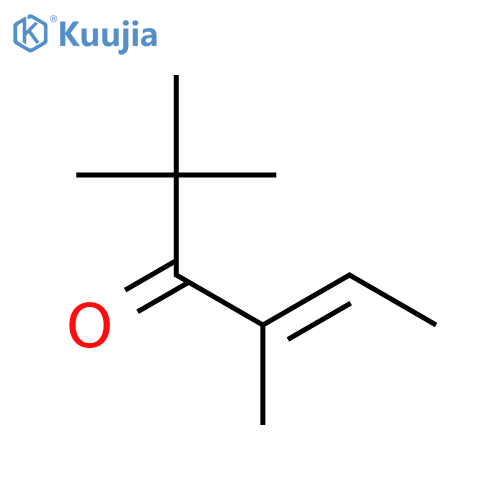 4-Hexen-3-one, 2,2,4-trimethyl-, (E)- structure
