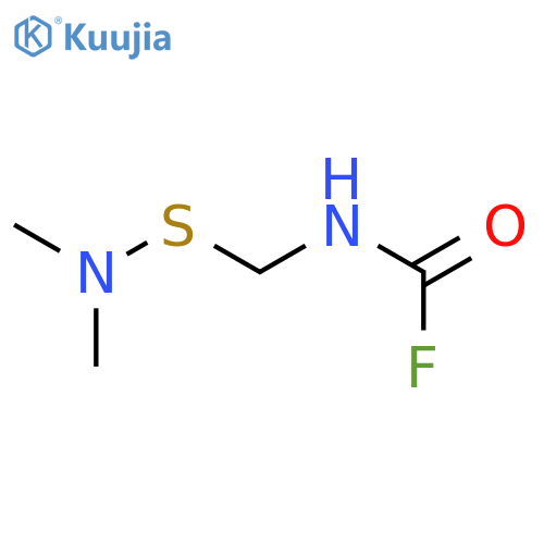 Carbamic fluoride, [(dimethylamino)thio]methyl- structure