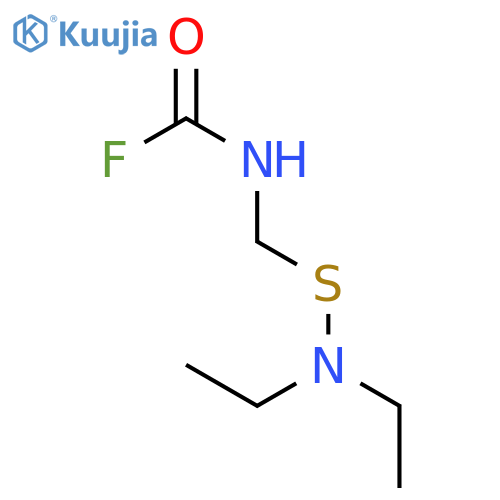 Carbamic fluoride, [(diethylamino)thio]methyl- structure