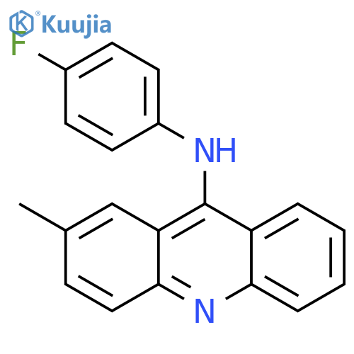 9-Acridinamine, N-(4-fluorophenyl)-2-methyl- structure