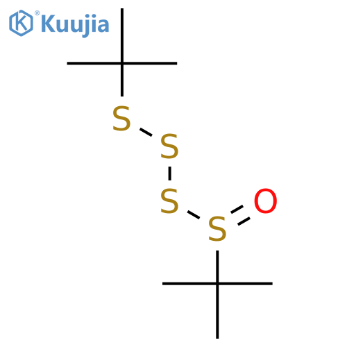 Trisulfide, 1,1-dimethylethyl (1,1-dimethylethyl)sulfinyl structure