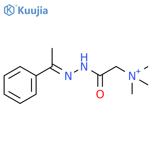 Ethanaminium,N,N,N-trimethyl-2-oxo-2-[(1-phenylethylidene)hydrazino]- structure