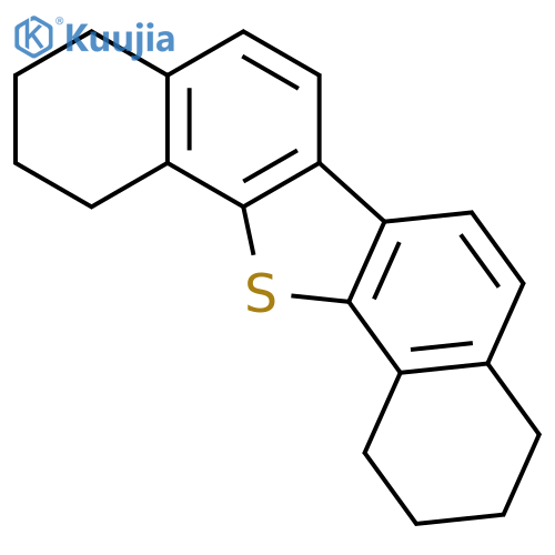 Dinaphtho[1,2-b:2',1'-d]thiophene, 1,2,3,4,9,10,11,12-octahydro- structure
