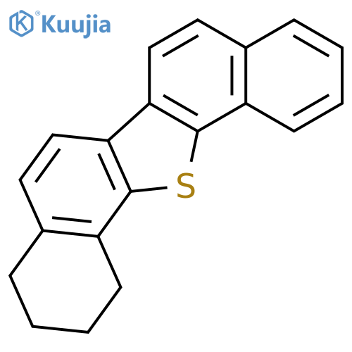 DINAPHTHO[1,2-B:2',1'-D]THIOPHENE, 1,2,3,4-TETRAHYDRO- structure