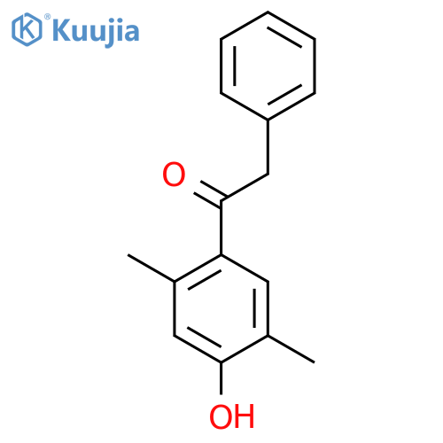 ETHANONE, 1-(4-HYDROXY-2,5-DIMETHYLPHENYL)-2-PHENYL- structure