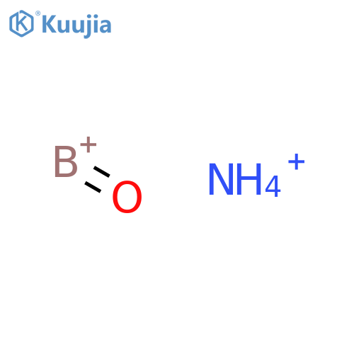 Ammonium boron oxide structure