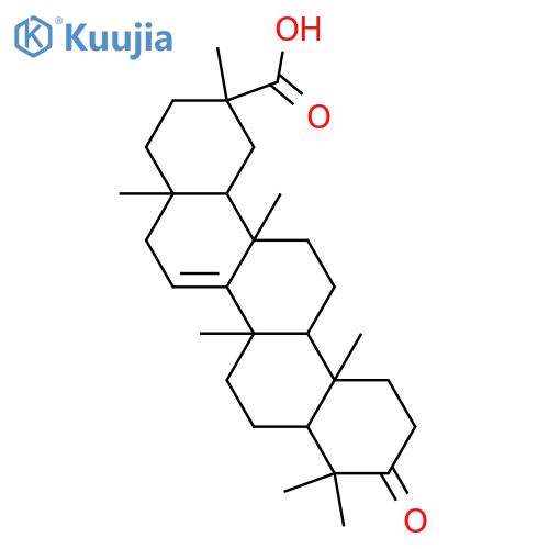 14-Taraxerene-3,29-diol; 3α-form, 3-Ketone, 29-carboxylic acid structure