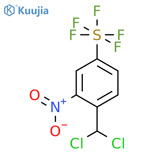 1-Nitro-2-dichloromethyl-5-(pentafluorosulfanyl)benzene structure