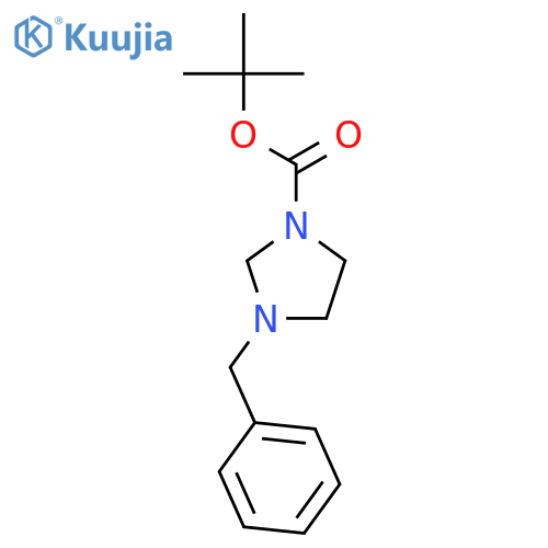 Tert-butyl 3-benzylimidazolidine-1-carboxylate structure