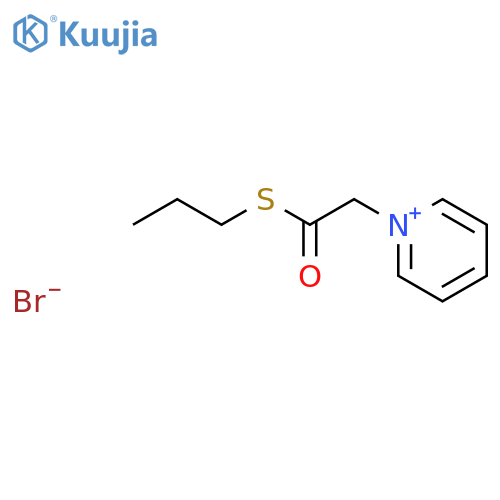 PYRIDINIUM, 1-[2-OXO-2-(PROPYLTHIO)ETHYL]-, BROMIDE structure