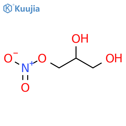 1,2,3-Propanetriol,1-nitrate structure