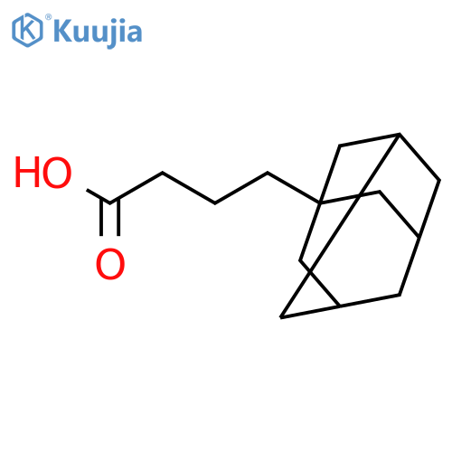 4-(adamantan-1-yl)butanoic acid structure