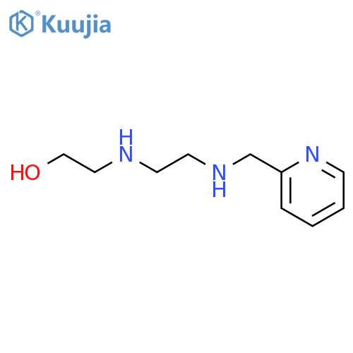 Ethanol, 2-[[2-[(2-pyridinylmethyl)amino]ethyl]amino]- structure