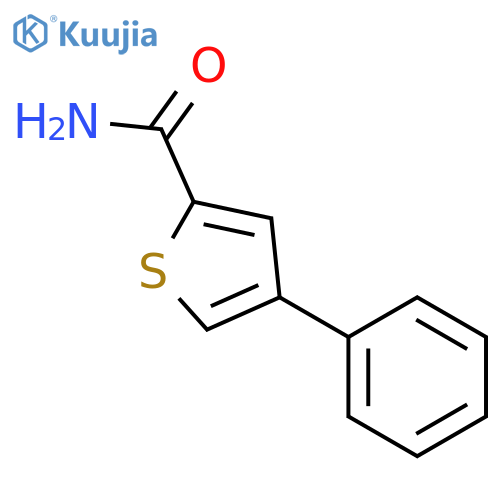 2-Thiophenecarboxamide, 4-phenyl- structure