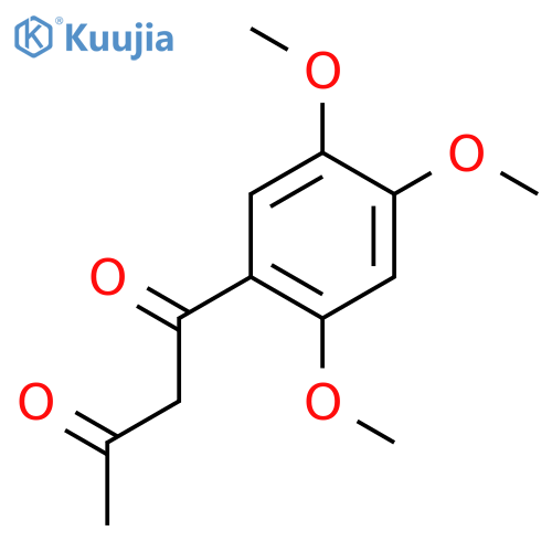 1,3-Butanedione, 1-(2,4,5-trimethoxyphenyl)- structure