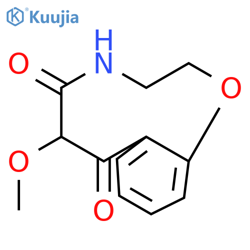 1,4-Benzoxazonine-5,7(2H,6H)-dione, 3,4-dihydro-6-methoxy- structure