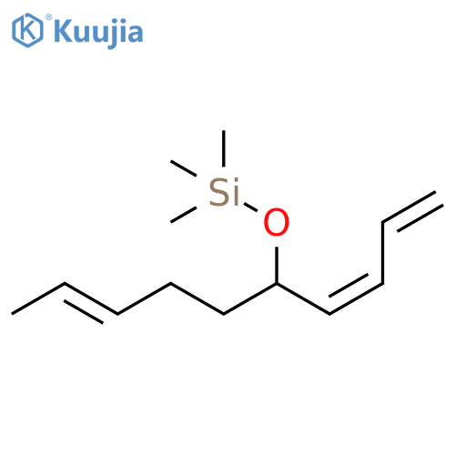 Silane, [[1-(1,3-butadienyl)-4-hexenyl]oxy]trimethyl-, (Z,E)- structure