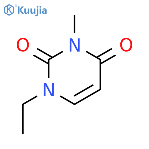 1-ethyl-3-methylpyrimidine-2,4(1H,3H)-dione structure