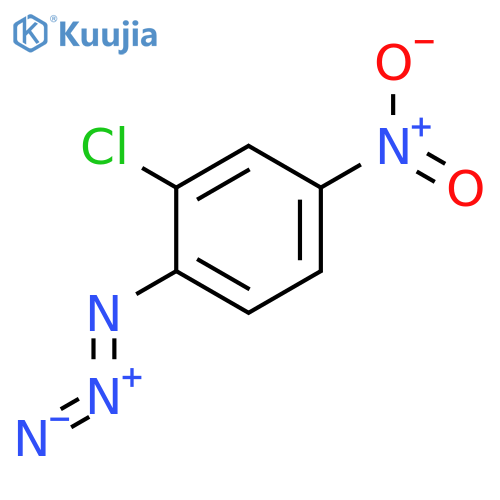 1-azido-2-chloro-4-nitrobenzene structure
