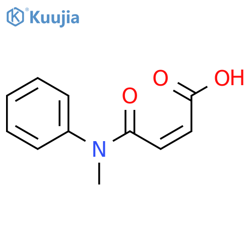 2-Butenoic acid, 4-(methylphenylamino)-4-oxo-, (2Z)- structure