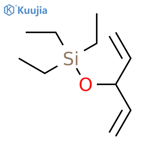 3-TRIETHYLSILOXY-1,4-PENTADIENE structure