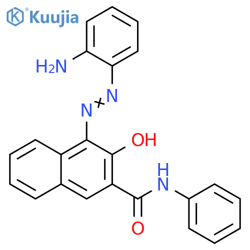 2-Naphthalenecarboxamide,4-[(2-aminophenyl)azo]-3-hydroxy-N-phenyl- structure