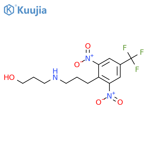 1-Propanol, 3-[[2,6-dinitro-4-(trifluoromethyl)phenyl]propylamino]- structure