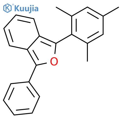 Isobenzofuran, 1-phenyl-3-(2,4,6-trimethylphenyl)- structure