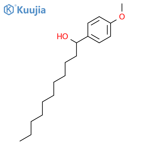 1-Undecanol, (4-methoxyphenyl)- structure