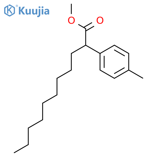 Undecanoic acid, (4-methylphenyl)-, methyl ester structure