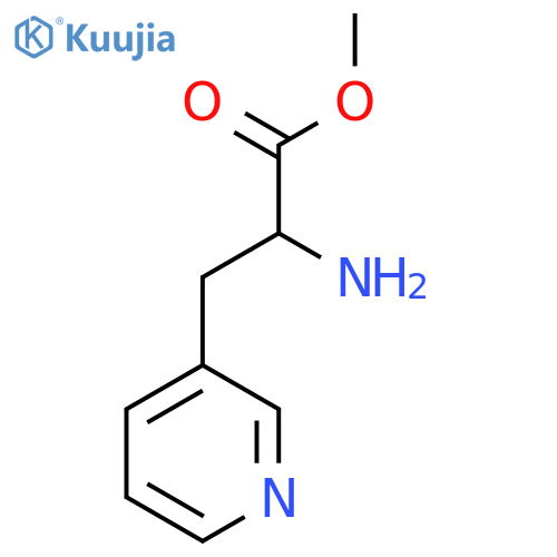 Methyl 2-amino-3-(pyridin-3-YL)propanoate structure
